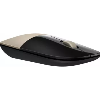 HP Z3700 Gold Bezvadu Pele, Ambidextra, Optiskā, RF Bezvadu, 1200 DPI, Zelts
