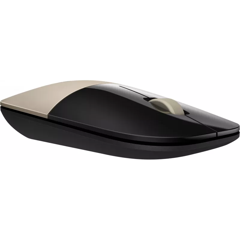 HP Z3700 Gold Bezvadu Pele, Ambidextra, Optiskā, RF Bezvadu, 1200 DPI, Zelts
