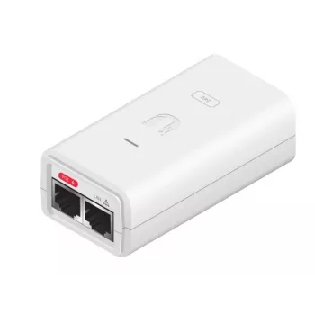 UBIQUITI NETWORKS PoE Inžektors 24V 12W Gbit Balts 24VDC 0.5A RJ-45