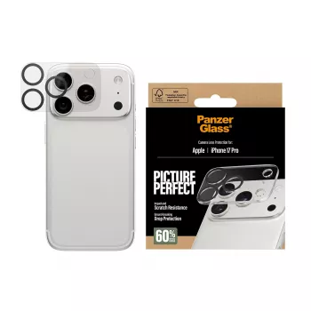 Kameras objektīva aizsargs PanzerGlass iPhone 17 Pro Scratch Shock Resistant