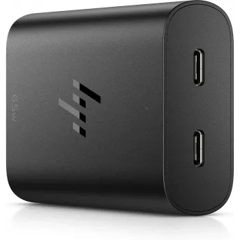 HP 65W GaN USB-C klēpjdatora lādētājs, iekštelpu, 65 W, 5/9/12/15/20 V