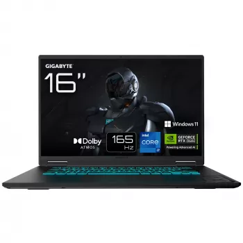 Portatīvais dators GIGABYTE GAMING A16 CTHI3DE894SH 16 collu Intel Core i7 16GB 1TB NVIDIA RTX 5050 Windows 11