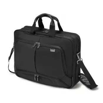 DICOTA Eco Top Traveler Pro portfelis 15-17.3 collu klēpjdatoram - melns / 1680d Rpet poliesters