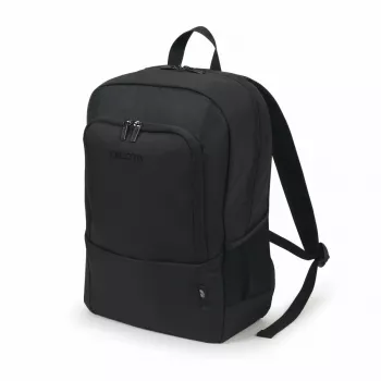 DICOTA Eco Backpack Base mugursoma 13-14.1 inch klēpjdatoram - melna / 300d Rpet poliesters