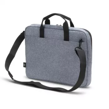 DICOTA Slim Eco Motion - 14-15.6 collu klēpjdatora soma - Džinsa zils / 600d pārstrādāts PET