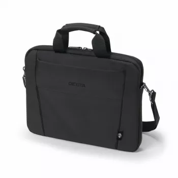 DICOTA Eco Slim Case Base - 15-15.6 collu klēpjdatora maciņš - Melns / 300d Rpet Poliesters