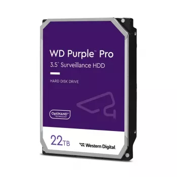 WESTERN DIGITAL Cietais disks - Wd Purple Pro WD221PURP - 22TB - SATA 6Gb/s - 3.5in - 7200rpm - 512MB Kešatmiņa