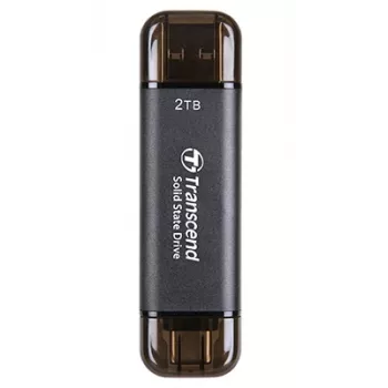 TRANSCEND ESD310C 2TB pārnēsājams SSD disks - USB Type-A / USB Type-C