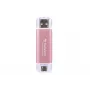 TRANSCEND ESD310P - 512 GB pārnēsājams SSD disks - USB Type-A / USB Type-C - rozā