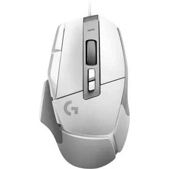 LOGITECH G502 X Gaming Pele - USB - Balta