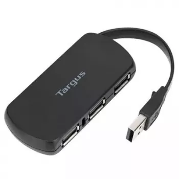 Targus ACH114EU USB 2.0 centrmezgls 4 porti melns