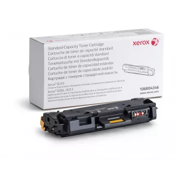 Xerox Genuine ® B205/B210/B215 melnā tonera kasetne (standarta ietilpība, 1500 lapas) - 106R04346