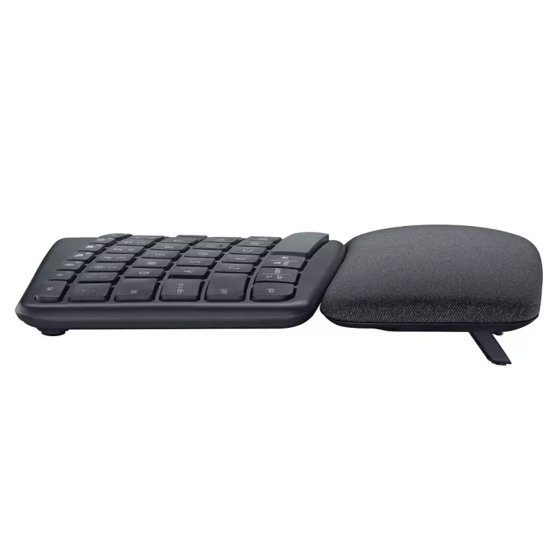 LOGITECH Ergo K860 - Bezvadu dalītā tastatūra, grafīta, Qwertz Šveices