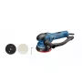 Bosch GET 55-125 Professional Ekscentriskā slīpmašīna 7800 RPM 15600 OPM Melna, Zila 550 W