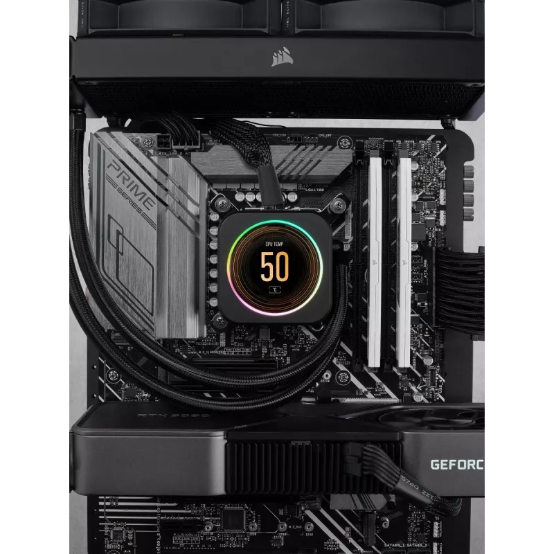 CORSAIR Vengeance 32GB (2x16GB) DDR5 6000MHz CL36 AMD EXPO & Intel XMP atmiņas komplekts balts