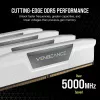 CORSAIR Vengeance 32GB (2x16GB) DDR5 6000MHz CL36 AMD EXPO & Intel XMP atmiņas komplekts balts