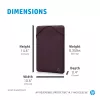 HP Reversible Protective 14.1 collu sudraba klēpjdatora maciņš, reversīvs, 160 g
