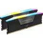 Corsair Vengeance RGB 32 GB (2x16 GB) DDR5-6000 CL38 atmiņas komplekts, melnā krāsā