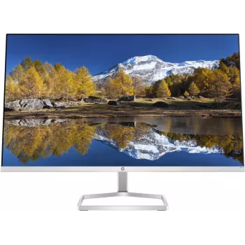 Monitors HP M27fq 27 collas Quad HD 2560x1440 IPS LCD, 300 cd/m², 75 Hz, 5 ms, Sudraba