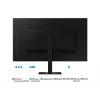 Samsung S80D datora monitors 94 cm (37 collas) 3840 x 2160 pikseļi 4K Ultra HD LCD Melns