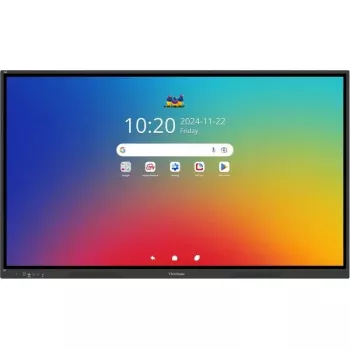 Viewsonic IFP8634 interaktīvā tāfele 2.18 m (86 collas) 3840 x 2160 pikseļi Skārienjutīgs Melns