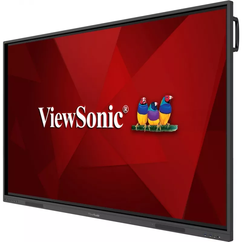 ViewSonic IFP75G1 interaktīvā tāfele 190,5 cm (75 collas) 3840 x 2160 pikseļi Skārienjutīgs Melns HDMI