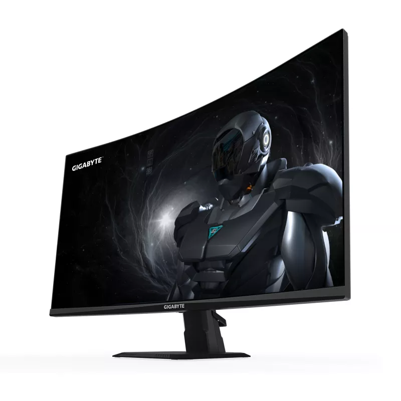 GIGABYTE GS27FC2 27 inch FHD Izliekts Spēļu Monitors - 1920 x 1080, 240Hz, 1ms, 350 cd/m², HDR Ready, HDMI 2.0, Displayport 1.4