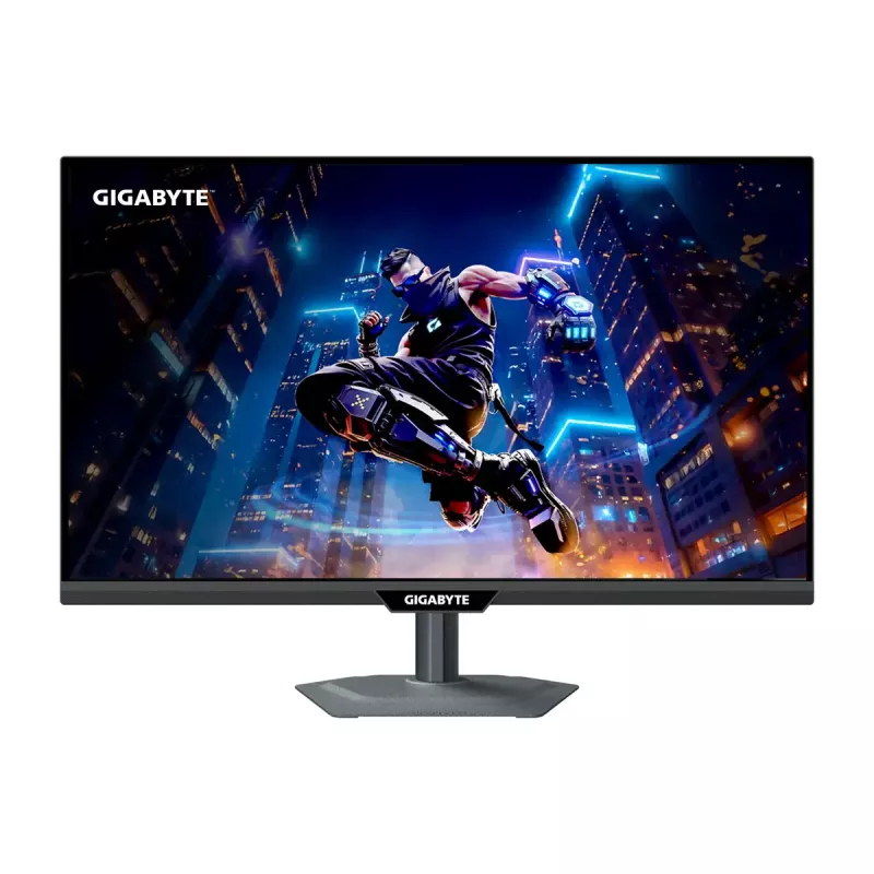 GIGABYTE M27Q3 27 collu QHD spēļu monitors - 2560 x 1440, 300Hz, 1ms, 400 cd/m², FreeSync Premium, DisplayHDR400, HDMI 2.0, Displayport 1.4