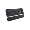 Logitech MX Keys S Bezvadu Apgaismota Tastatūra Melna ar Plaukstas Balstu QWERTZ Vācu