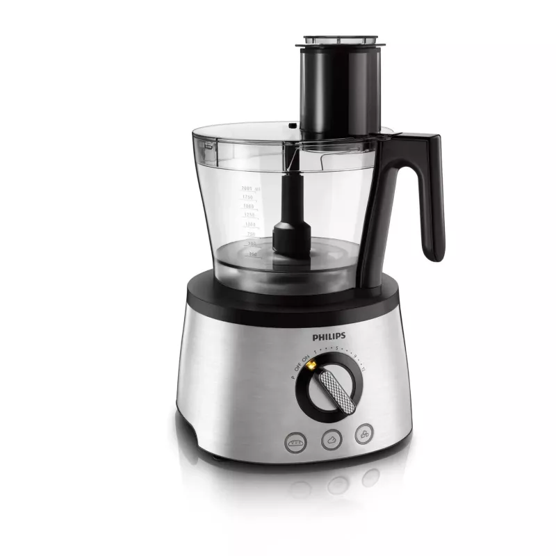 Virtuves kombains Philips HR7778/00 3.4 L bļoda, 1300 W, 32 funkcijas, 12 ātrumi, nerūsējošais tērauds