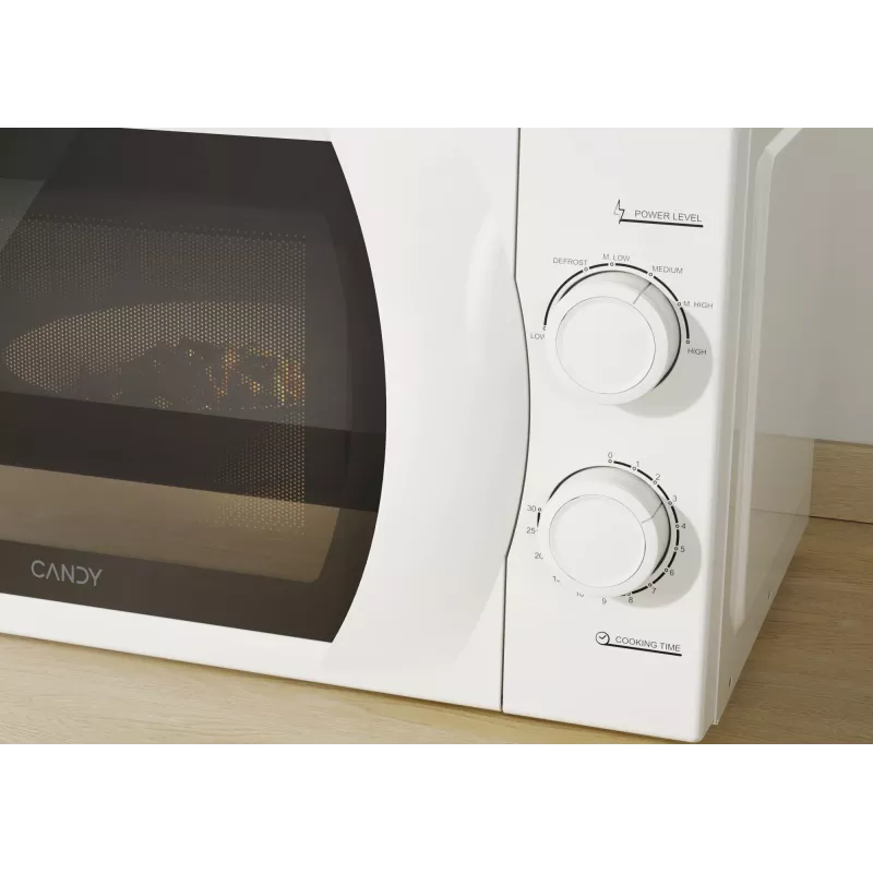 Candy Idea CMW 2070M Baltā Solo Mikroviļņu krāsns, 20 L, 700 W