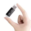 SILICON POWER Ultima U02 16GB USB 2.0 zibatmiņa - Melna (moq-30)