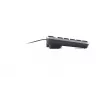 DELL Pro Smartcard Keyboard KB813 - Krievu (QWERTY), Pilna izmēra, Vadu, USB, Melns