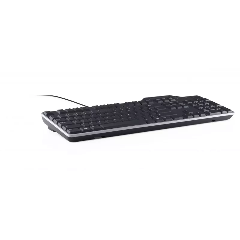 DELL Pro Smartcard Keyboard KB813 - Krievu (QWERTY), Pilna izmēra, Vadu, USB, Melns