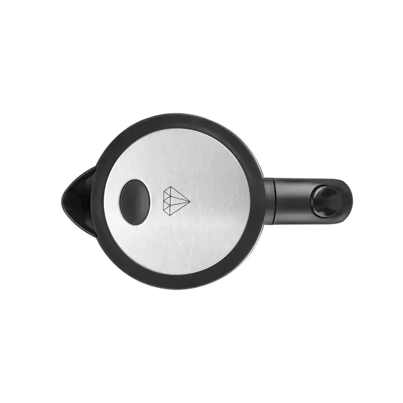 Eta Crystela ETA615390000 elektriskā tējkanna 1.7 L 2200 W melna, nerūsējošais tērauds, caurspīdīgs stikls
