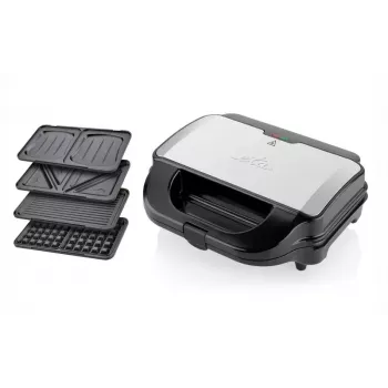 Sviestmaižu gatavotājs ETA Sorento 3151 90010 — 900 W, 4 sviestmaizes, nerūsējošais tērauds/melns