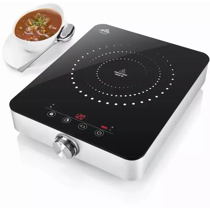 ETA ETA011190000 Galda indukcijas plīts 28,5 cm 1 zona, 1800 W, skārienvadība, LED