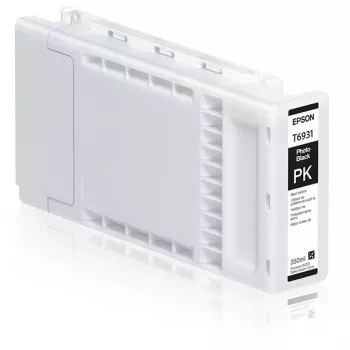Epson UltraChrome XD Photo Black T693100 (350 ml) — viena kasetne, fotomelna, uz šķīdinātāju bāzes