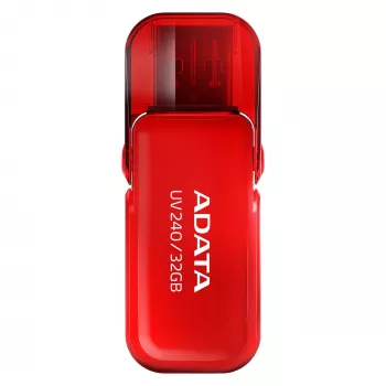 ADATA UV240 USB zibatmiņa 32 GB USB Type-A 2.0 Sarkana