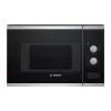 Bosch BFL520MS0 kombinētā mikroviļņu krāsns melna, nerūsējošais tērauds, iebūvējama 20 L 800 W