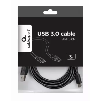 GEMBIRD USB 2.0 Type-A uz Type-C kabelis (AM/CM), 3m