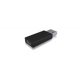 ICY BOX IB-CB015 USB Type-C 3.1 (Gen 2) uz USB Type-A 3.1 (Gen 2) adapteris, melns