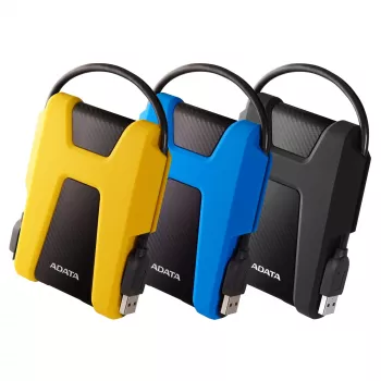 Ārējais cietais disks ADATA 1TB USB 3.2 Gen 1 HD680 — 1 TB, USB 3.2 Gen 1, melns, portatīvais HDD
