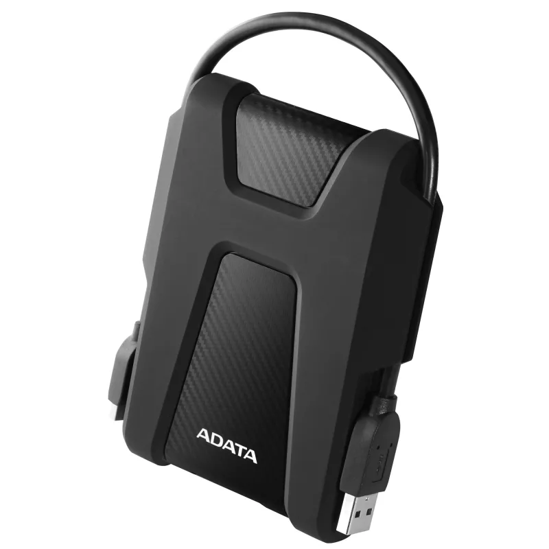 Ārējais cietais disks ADATA 1TB USB 3.2 Gen 1 HD680 — 1 TB, USB 3.2 Gen 1, melns, portatīvais HDD
