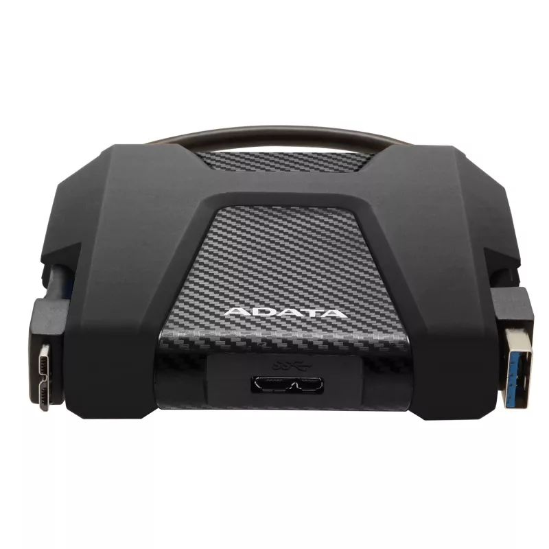 Ārējais cietais disks ADATA 1TB USB 3.2 Gen 1 HD680 — 1 TB, USB 3.2 Gen 1, melns, portatīvais HDD