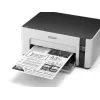 Tintes printeris Epson EcoTank ET‑M1100 — melnbalts, A4, 32 lpp/min, 1440×720 dpi, iebūvēta tintes tvertne, USB 2.0, pelēks/melns