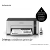 Tintes printeris Epson EcoTank ET‑M1100 — melnbalts, A4, 32 lpp/min, 1440×720 dpi, iebūvēta tintes tvertne, USB 2.0, pelēks/melns