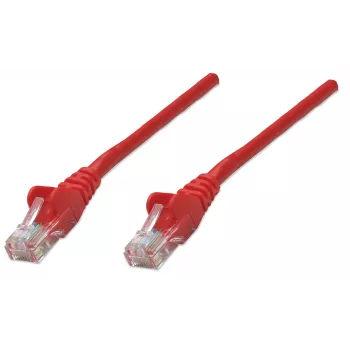 Goobay tīkla vads, Cat5e, 3m, Sarkans, CCA, U/UTP, PVC, RJ45, apzeltīti kontakti, aizsargvāciņš, mūža garantija