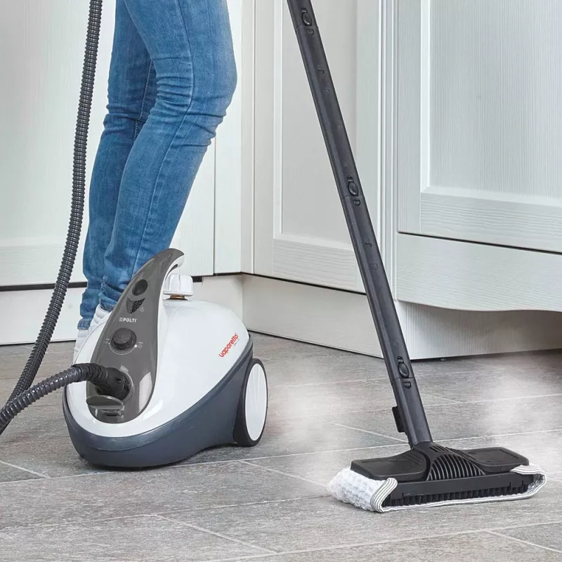 Polti Vaporetto Smart 30_S cilindriskais tvaika tīrītājs 1.6 L 1800 W Pelēks, Balts