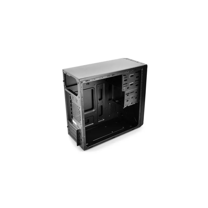 DeepCool Wave V2 DP-MATX-DPWAVE2 Mini Tower datora korpuss, Micro ATX/Mini-ITX, videokarte līdz 320 mm, procesora dzesētājs līdz 145 mm, bez barošanas bloka, melns